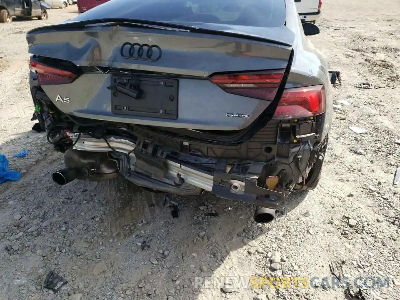 9 Photograph of a damaged car WAUENCF52KA081444 AUDI A5 2019