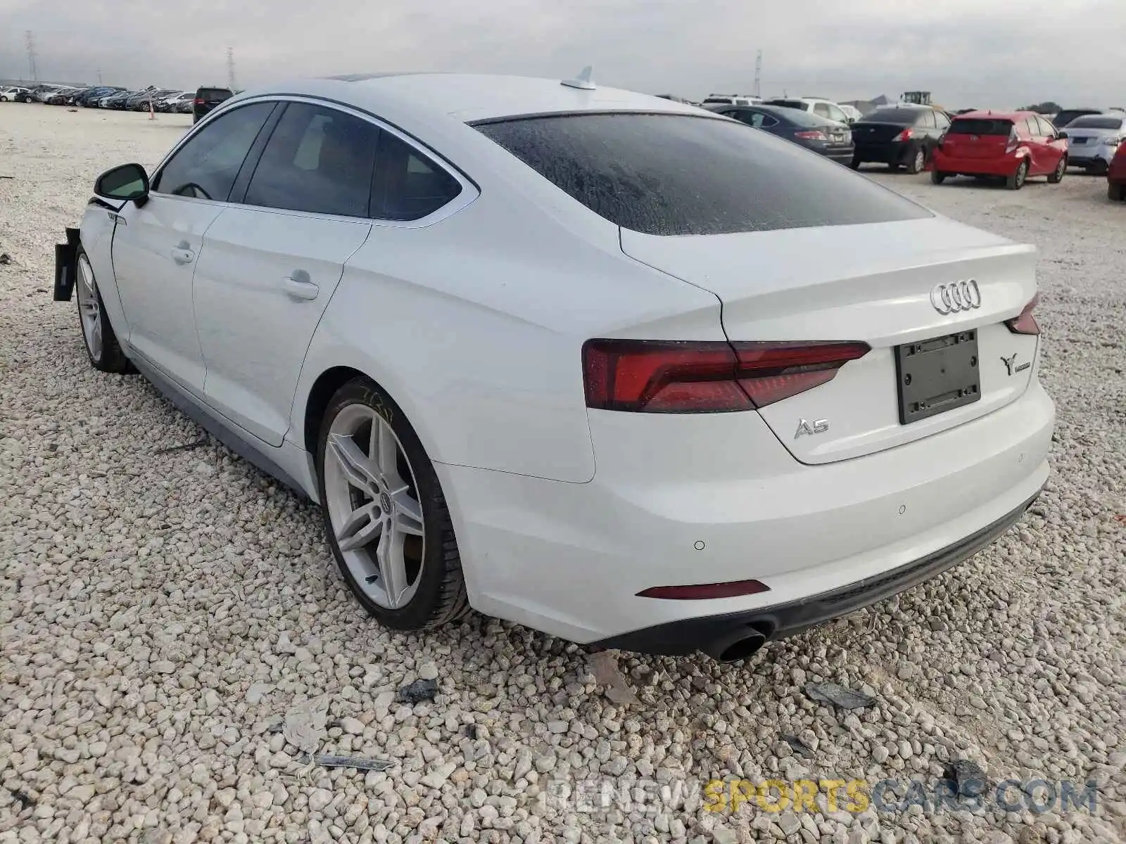 3 Photograph of a damaged car WAUENCF52KA094291 AUDI A5 2019