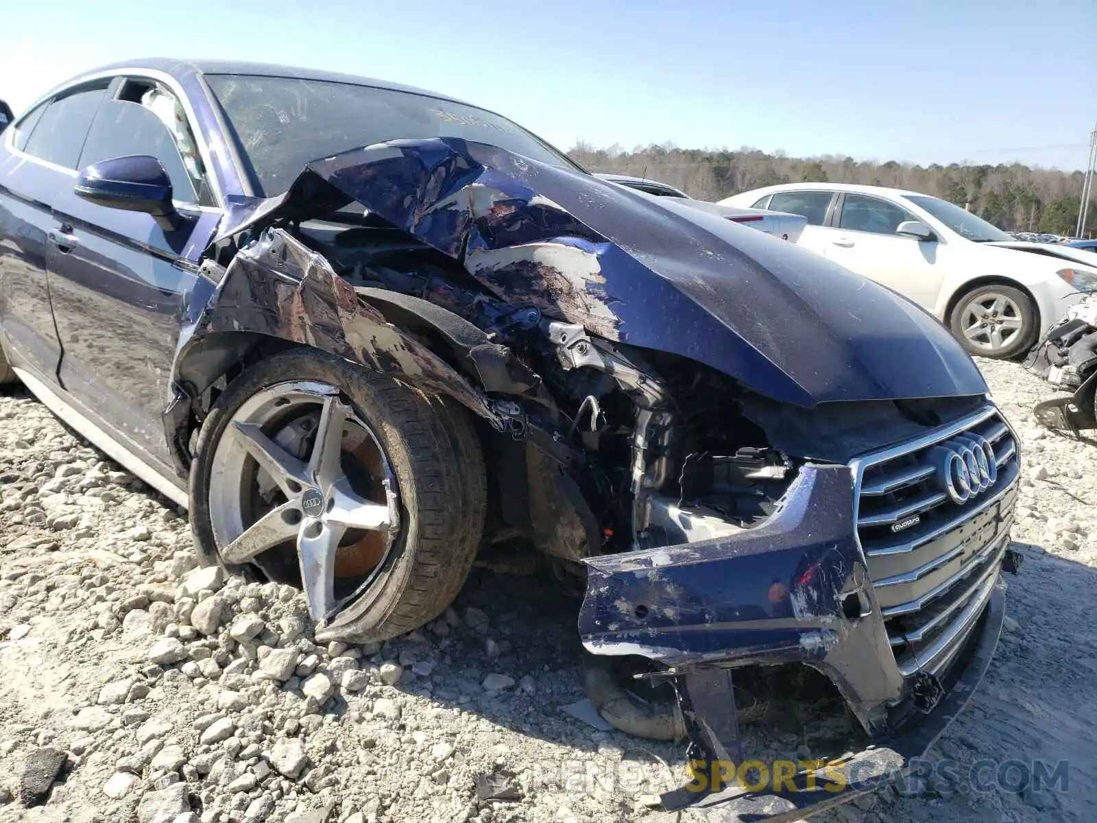 9 Photograph of a damaged car WAUENCF53KA071067 AUDI A5 2019