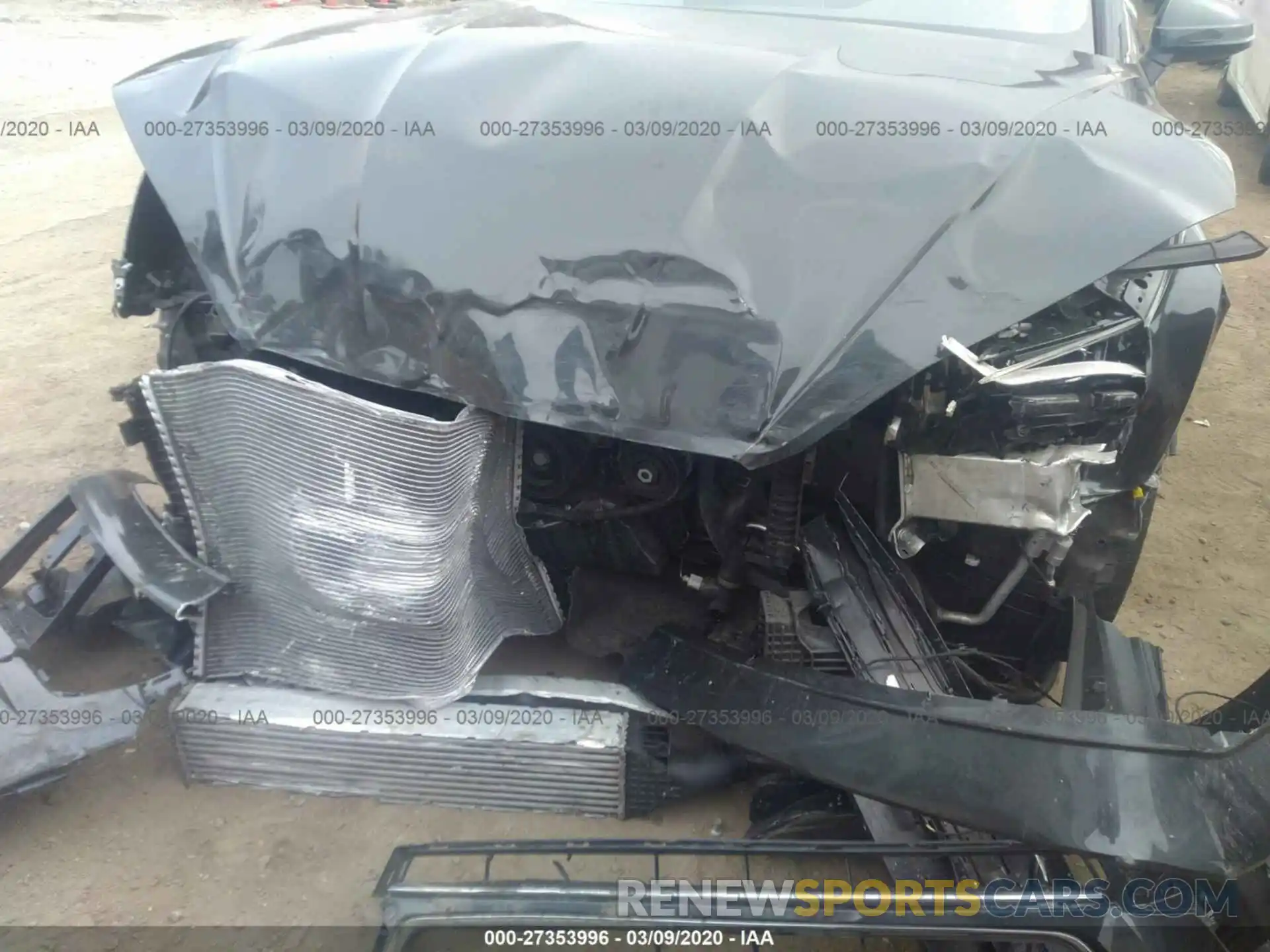 6 Photograph of a damaged car WAUENCF54KA028468 AUDI A5 2019