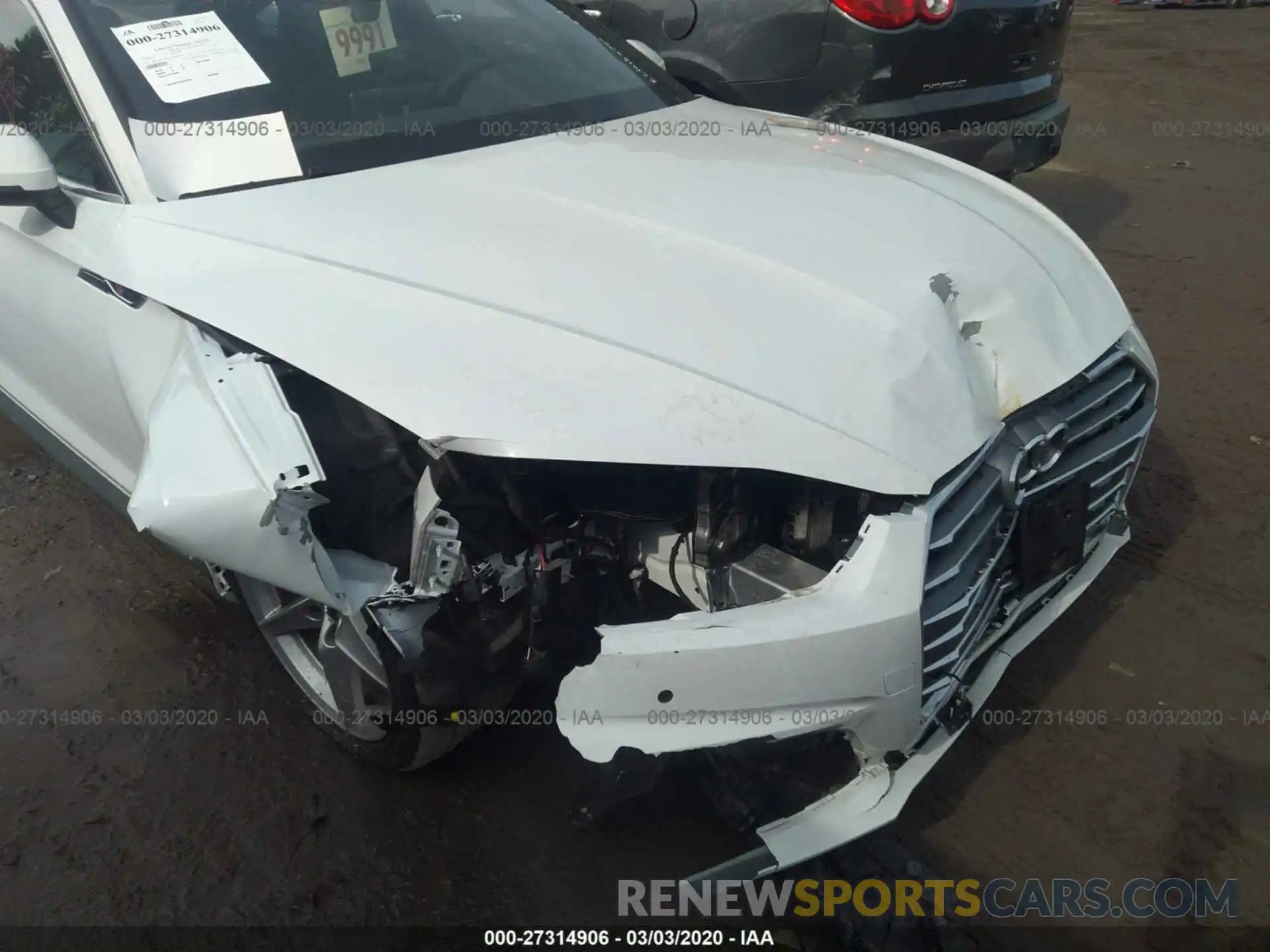 6 Photograph of a damaged car WAUENCF55KA005040 AUDI A5 2019