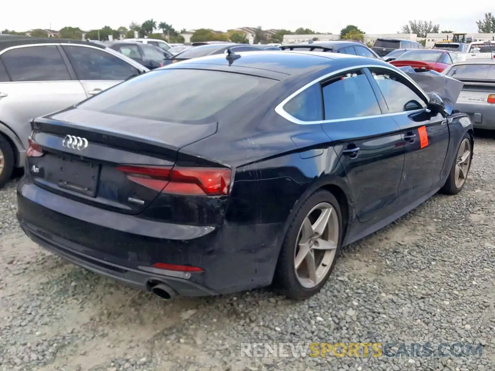 4 Photograph of a damaged car WAUENCF55KA009976 AUDI A5 2019