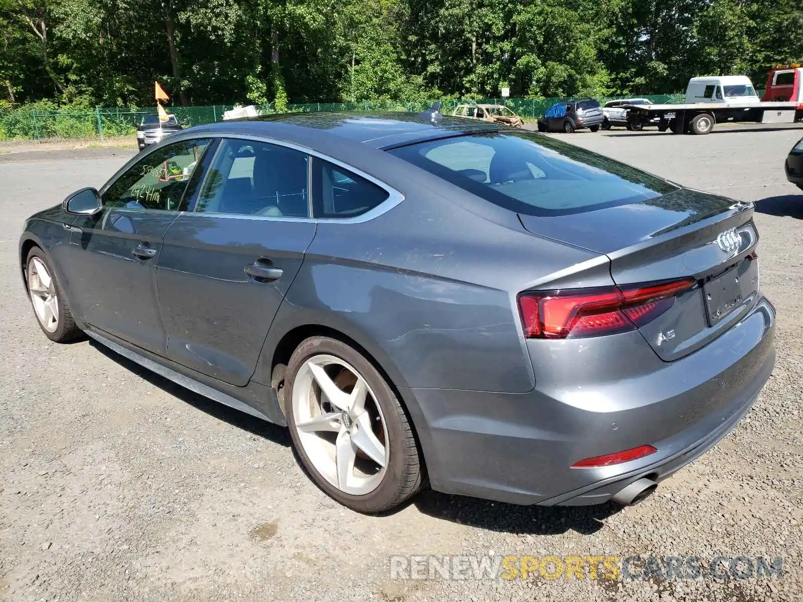 3 Photograph of a damaged car WAUENCF55KA013509 AUDI A5 2019