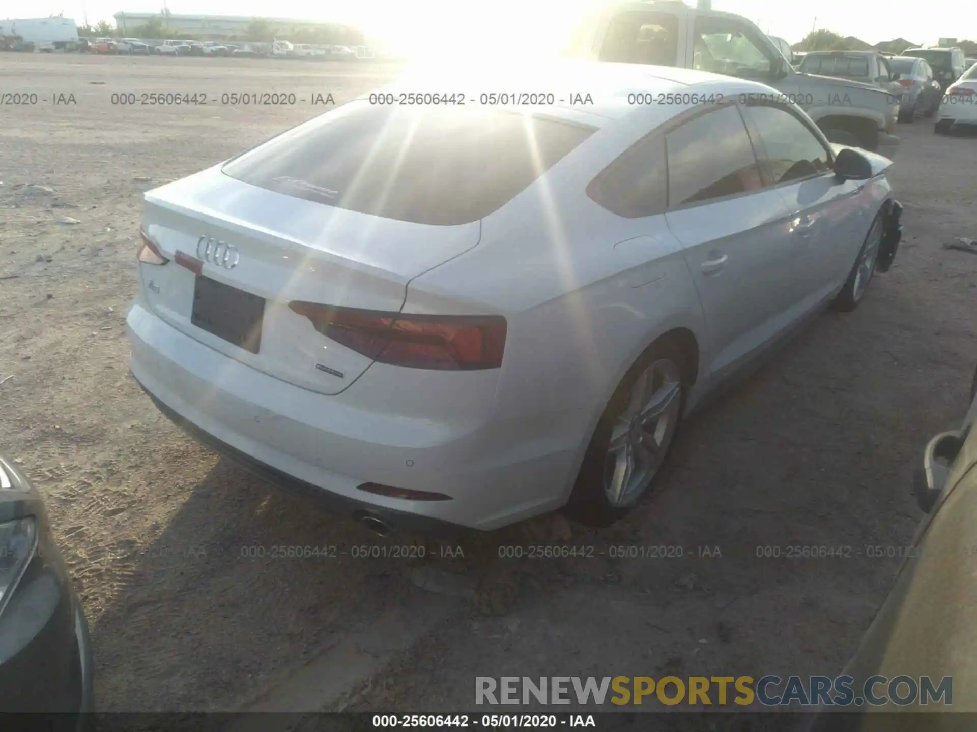 4 Photograph of a damaged car WAUENCF55KA017432 AUDI A5 2019