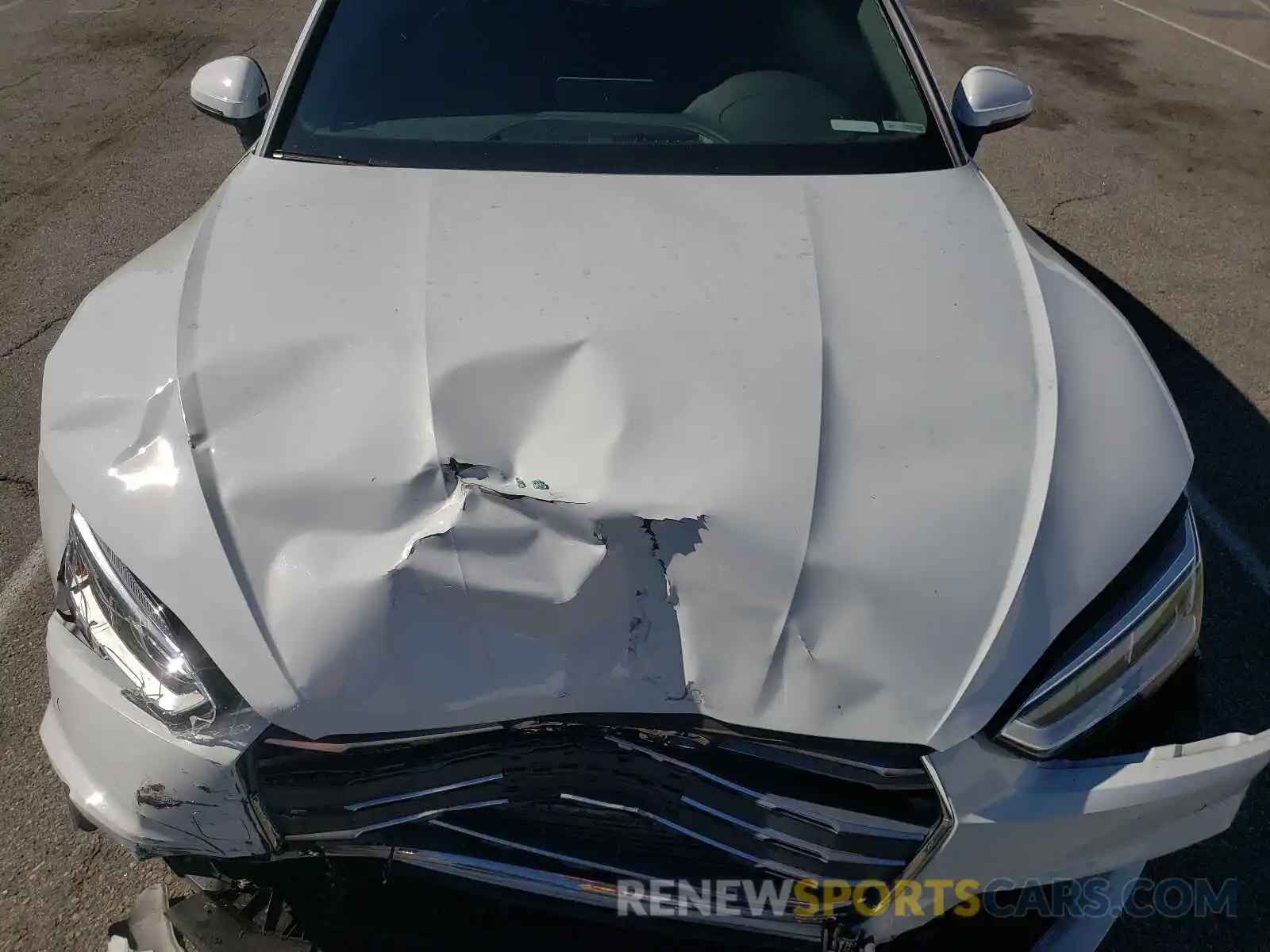 7 Photograph of a damaged car WAUENCF55KA021660 AUDI A5 2019