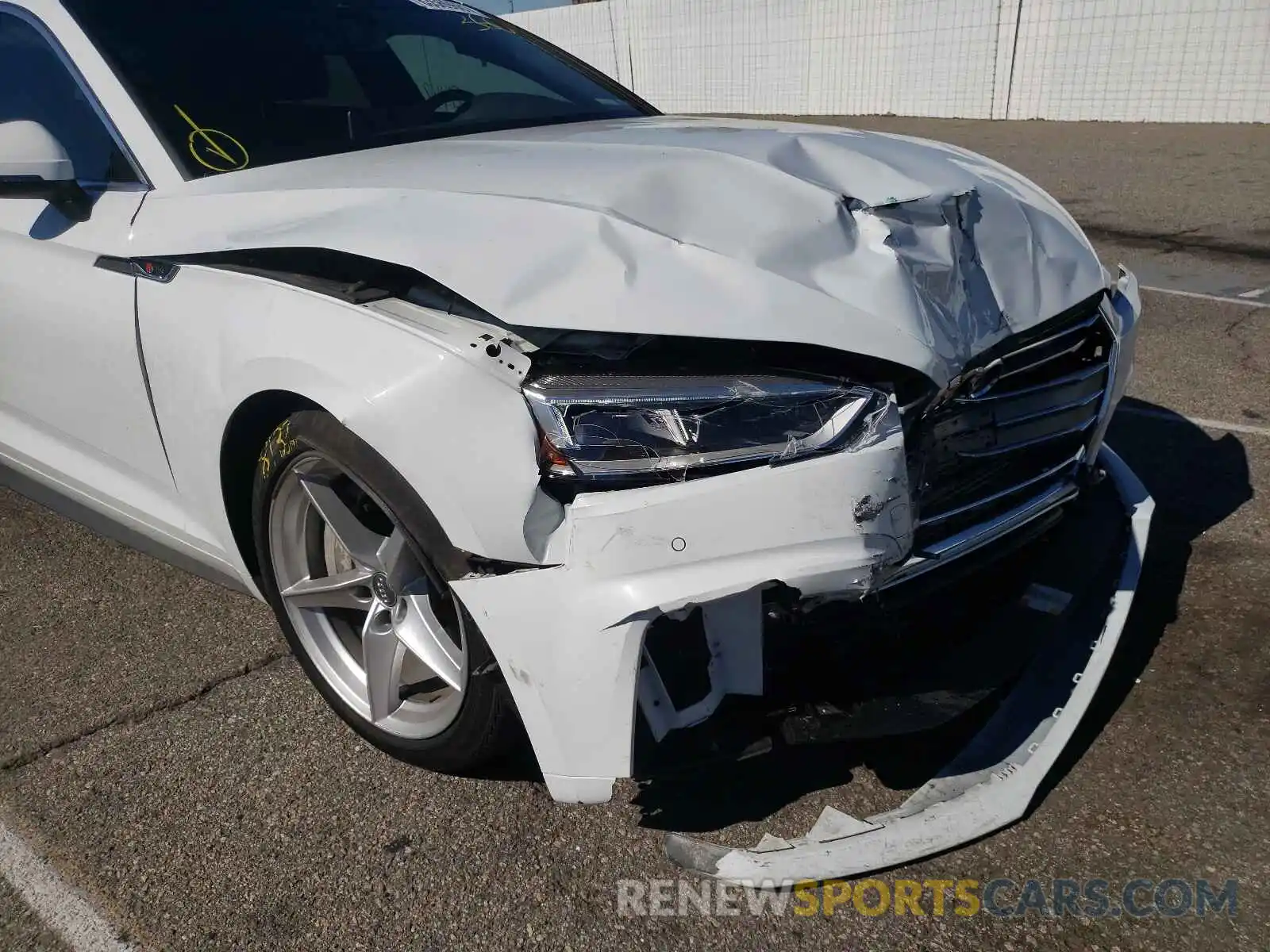 9 Photograph of a damaged car WAUENCF55KA021660 AUDI A5 2019