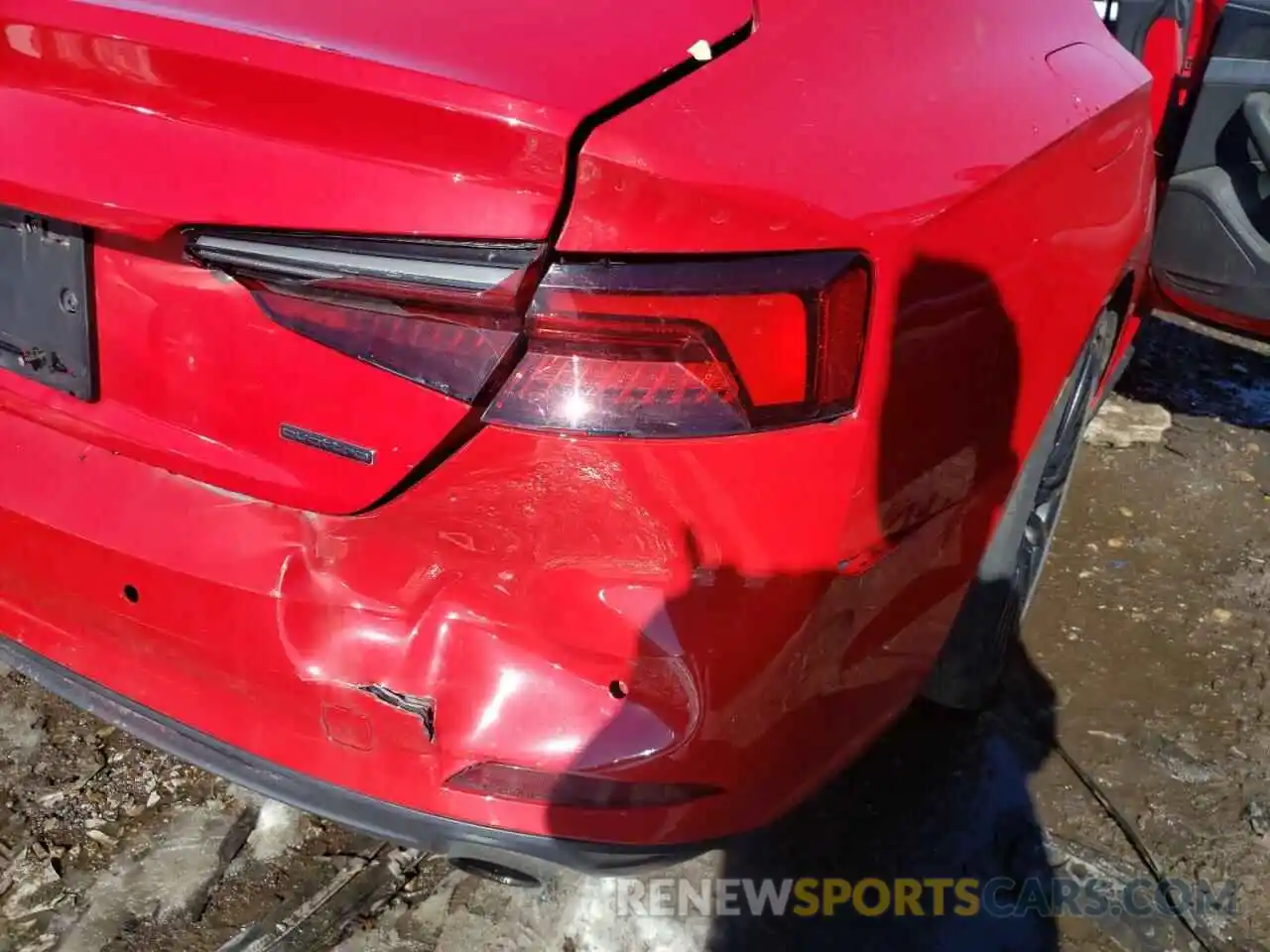 9 Photograph of a damaged car WAUENCF55KA026261 AUDI A5 2019