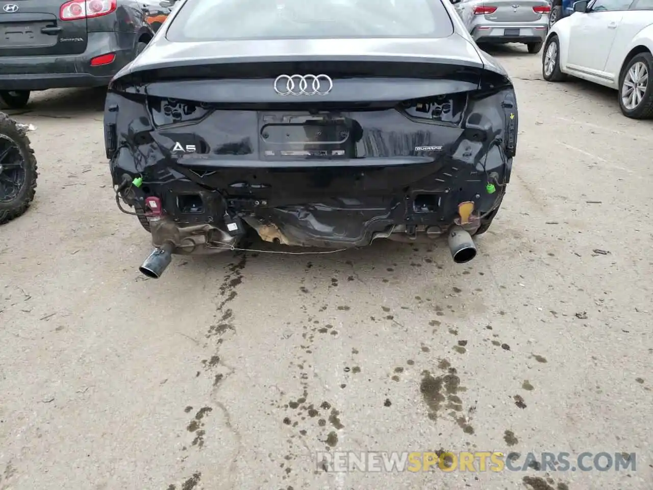 9 Photograph of a damaged car WAUENCF55KA038233 AUDI A5 2019