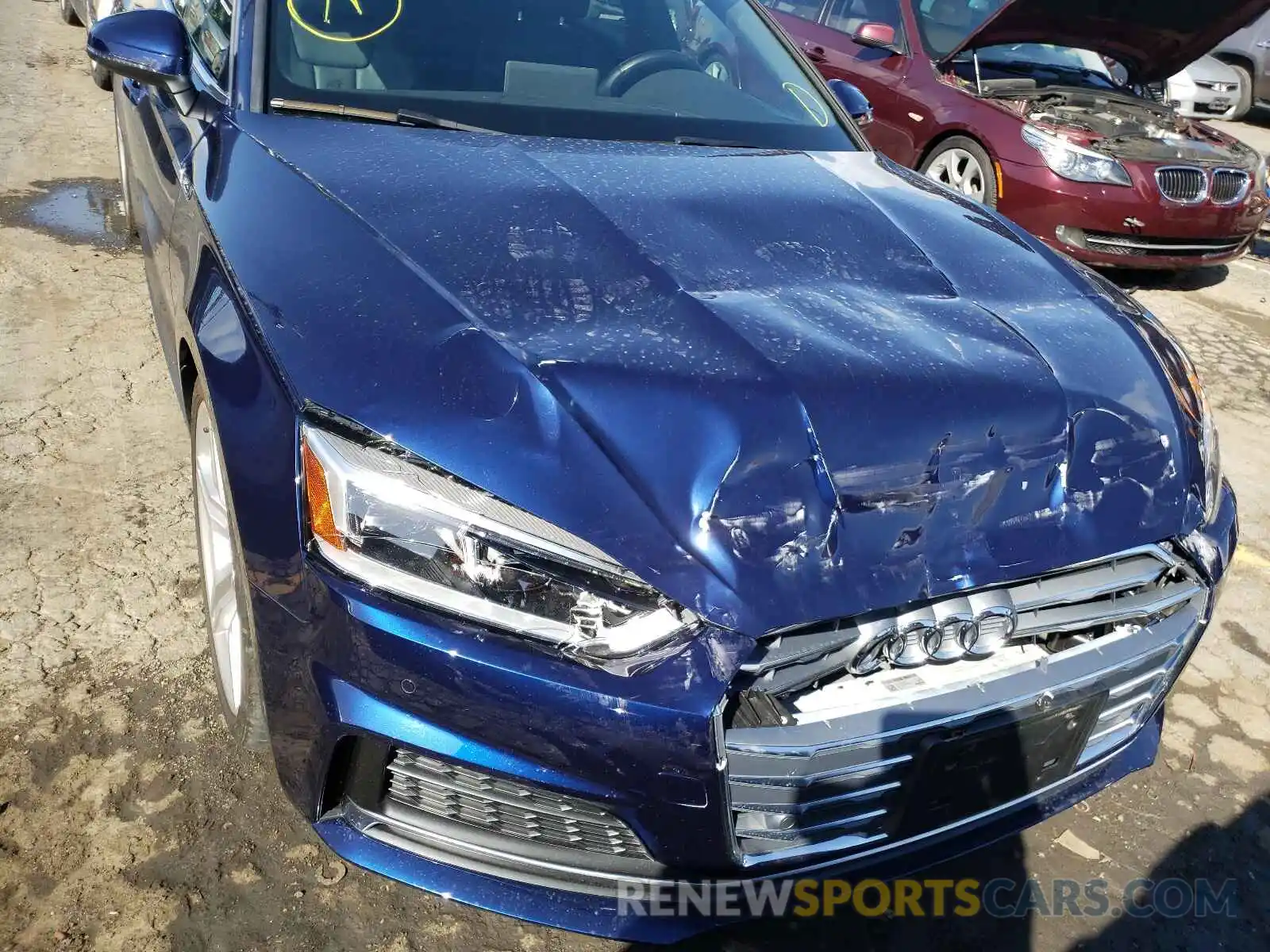 9 Photograph of a damaged car WAUENCF55KA082765 AUDI A5 2019