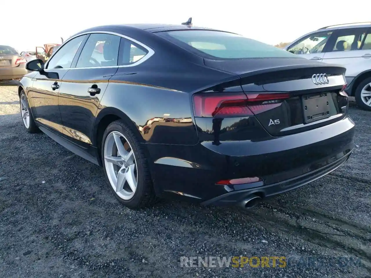 3 Photograph of a damaged car WAUENCF56KA025054 AUDI A5 2019