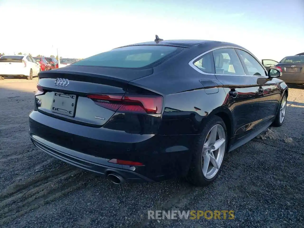 4 Photograph of a damaged car WAUENCF56KA025054 AUDI A5 2019