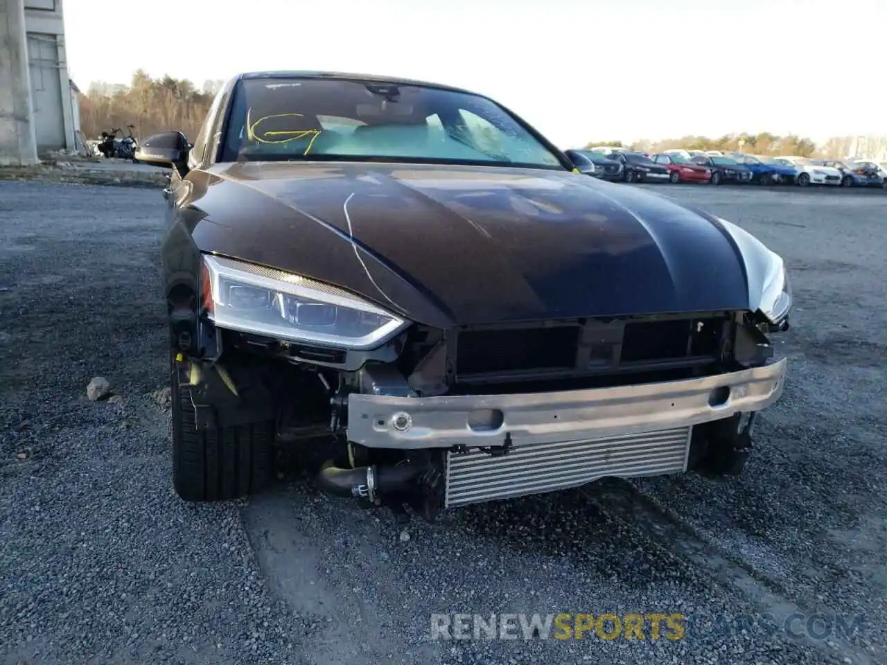 9 Photograph of a damaged car WAUENCF56KA025054 AUDI A5 2019