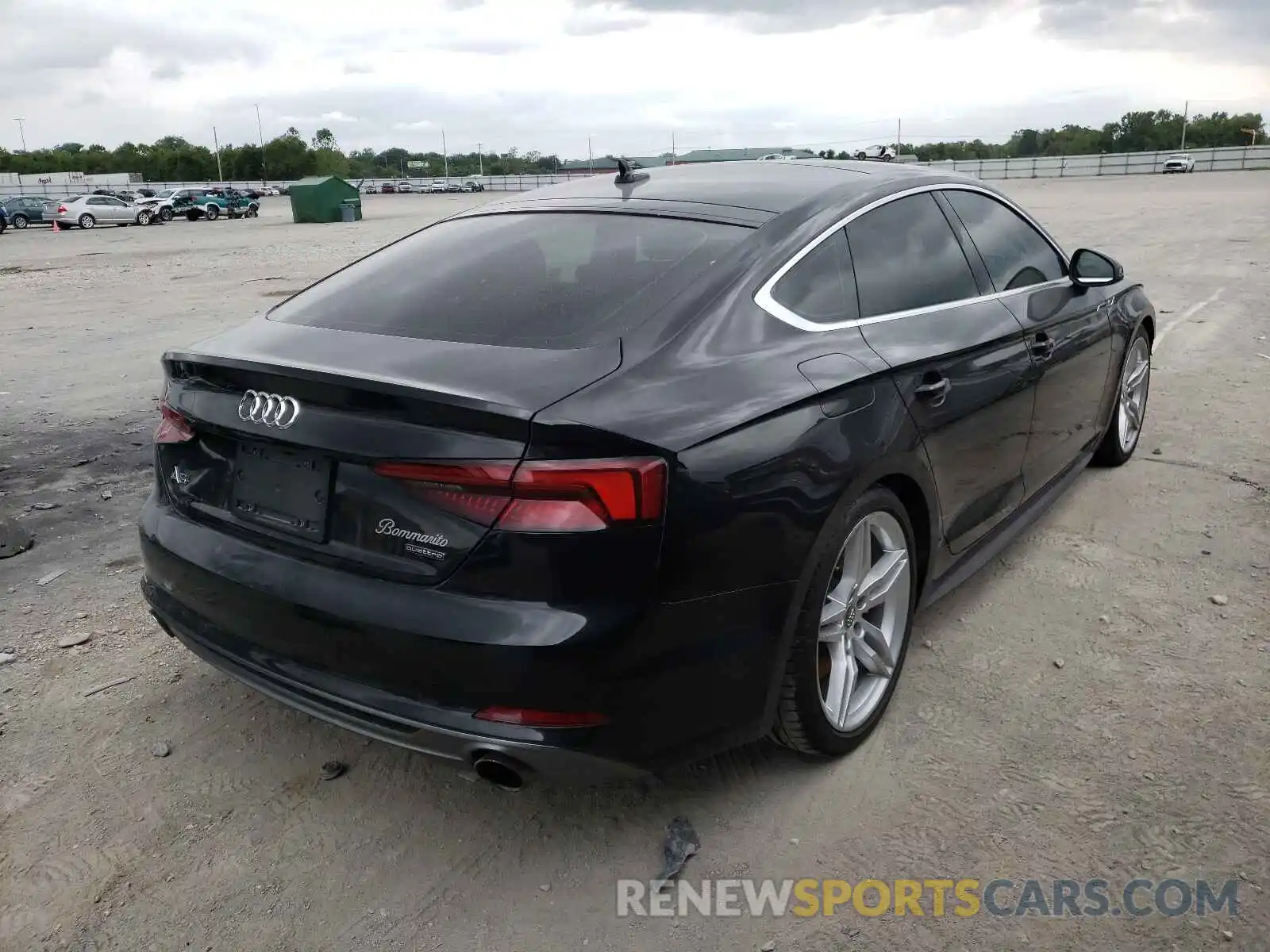 4 Photograph of a damaged car WAUENCF56KA048009 AUDI A5 2019