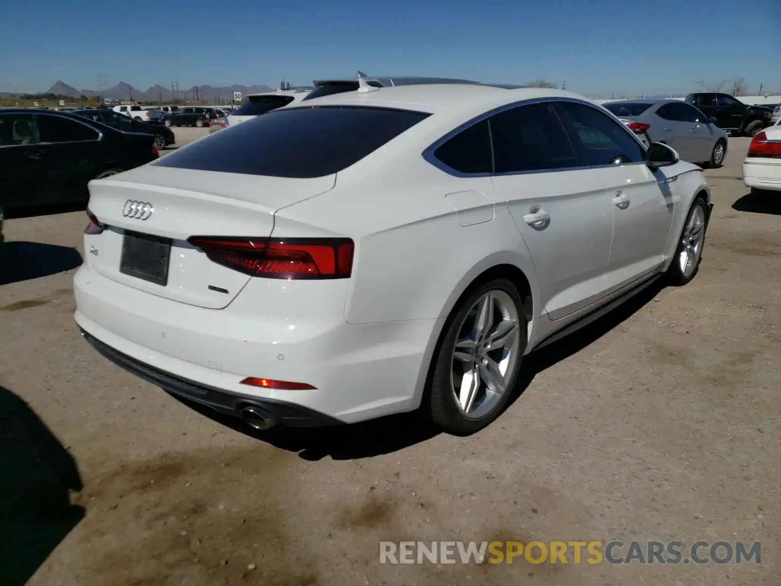 4 Photograph of a damaged car WAUENCF57KA011762 AUDI A5 2019