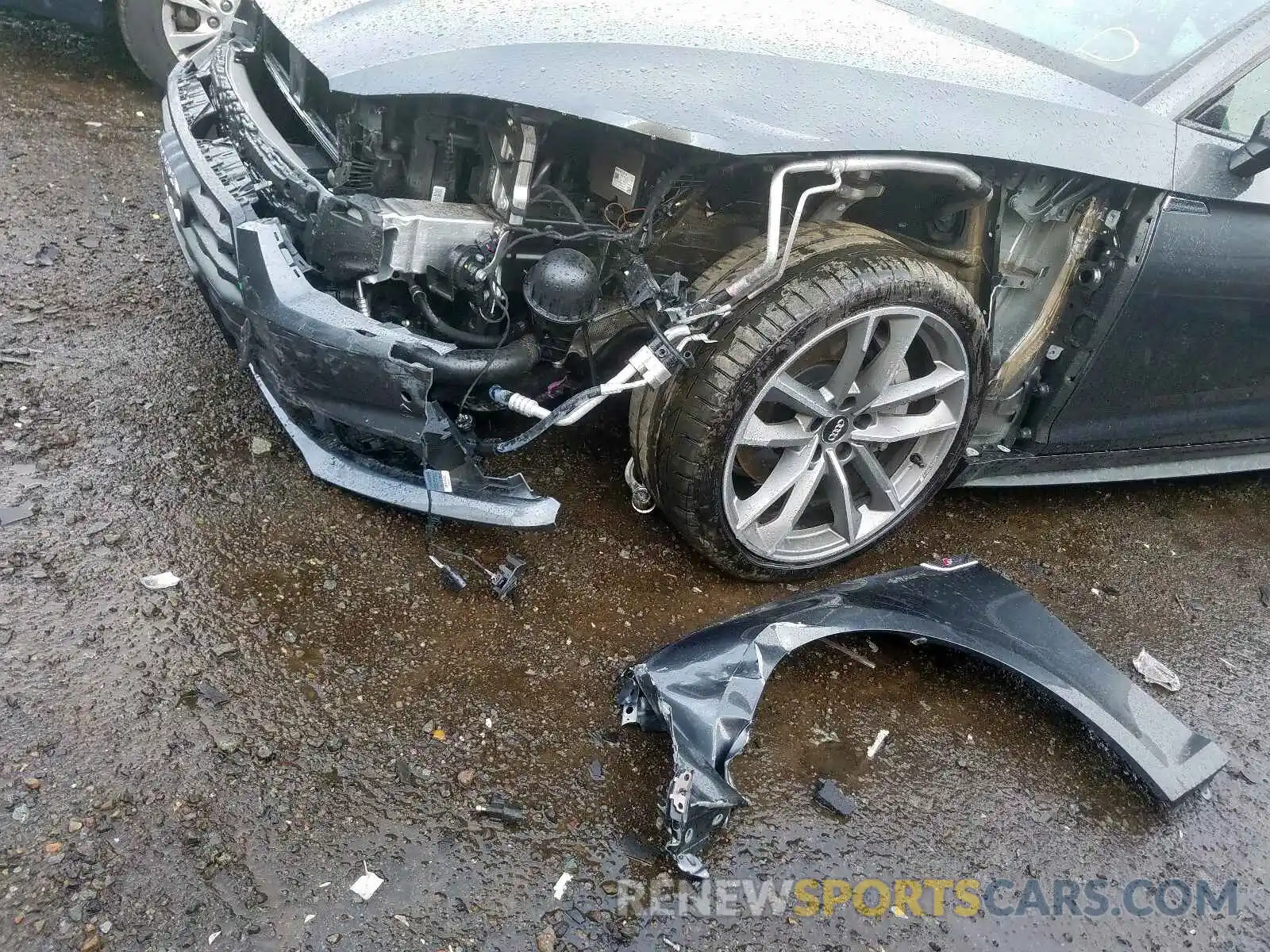 9 Photograph of a damaged car WAUENCF57KA040081 AUDI A5 2019