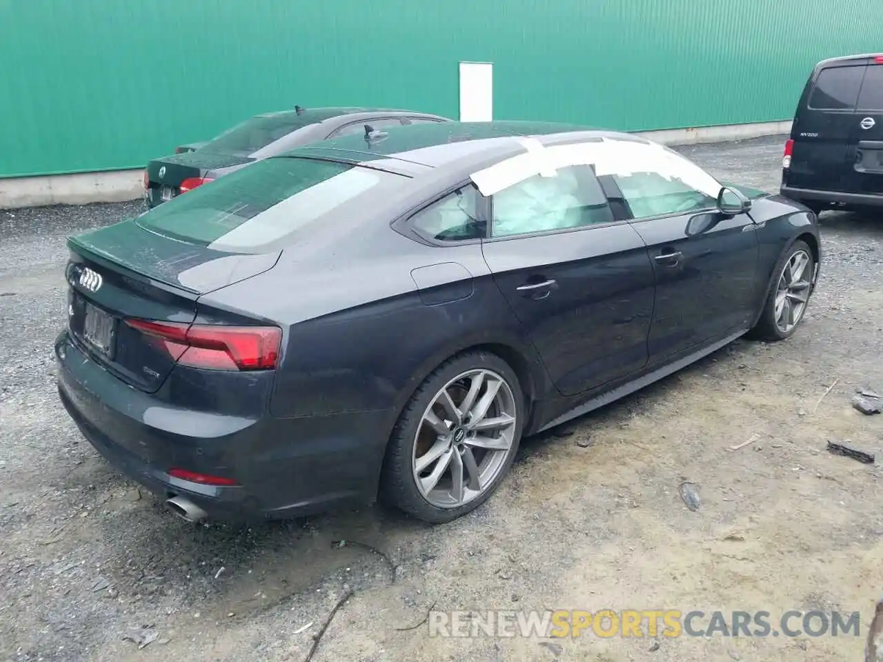 4 Photograph of a damaged car WAUENCF58KA011396 AUDI A5 2019