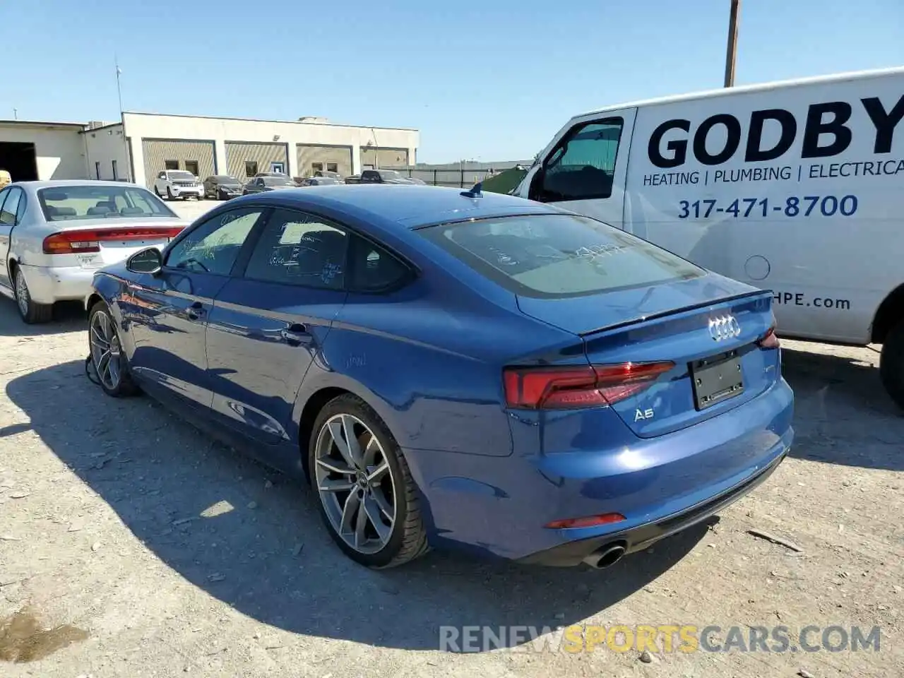 3 Photograph of a damaged car WAUENCF58KA070707 AUDI A5 2019