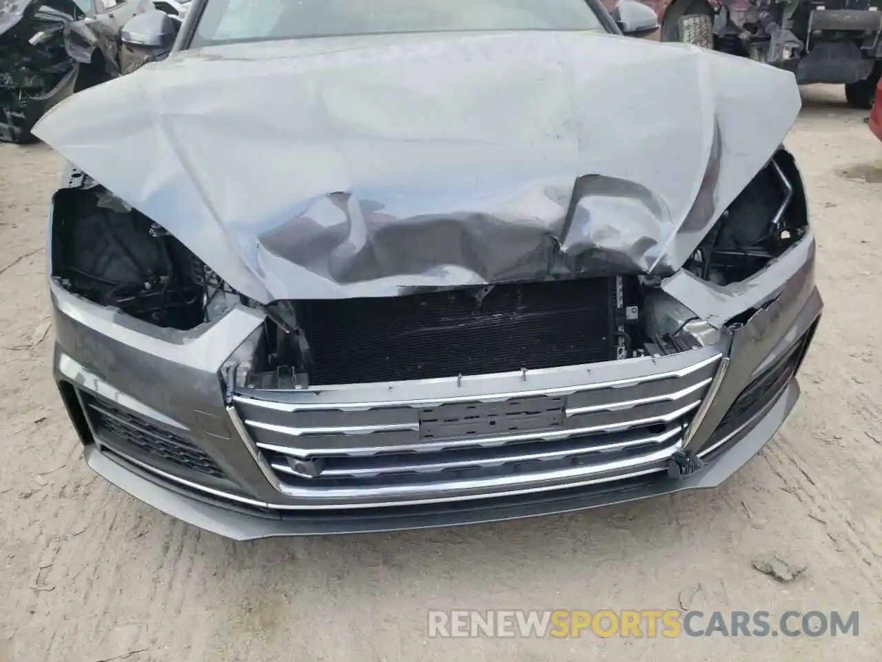 9 Photograph of a damaged car WAUENCF58KA098166 AUDI A5 2019