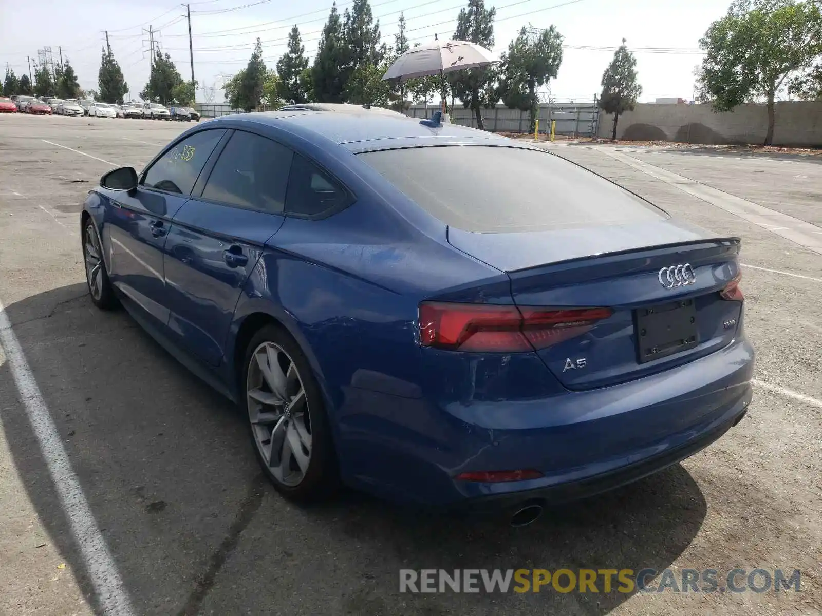 3 Photograph of a damaged car WAUENCF59KA009933 AUDI A5 2019