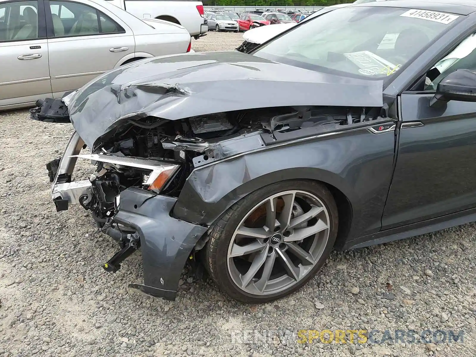 9 Photograph of a damaged car WAUENCF59KA048800 AUDI A5 2019