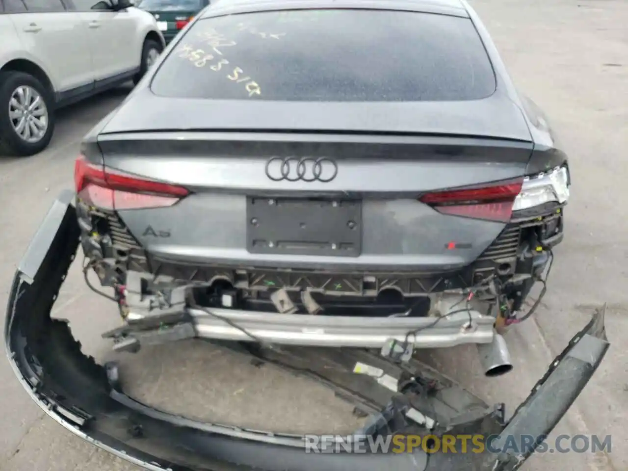 9 Photograph of a damaged car WAUENCF5XKA065752 AUDI A5 2019