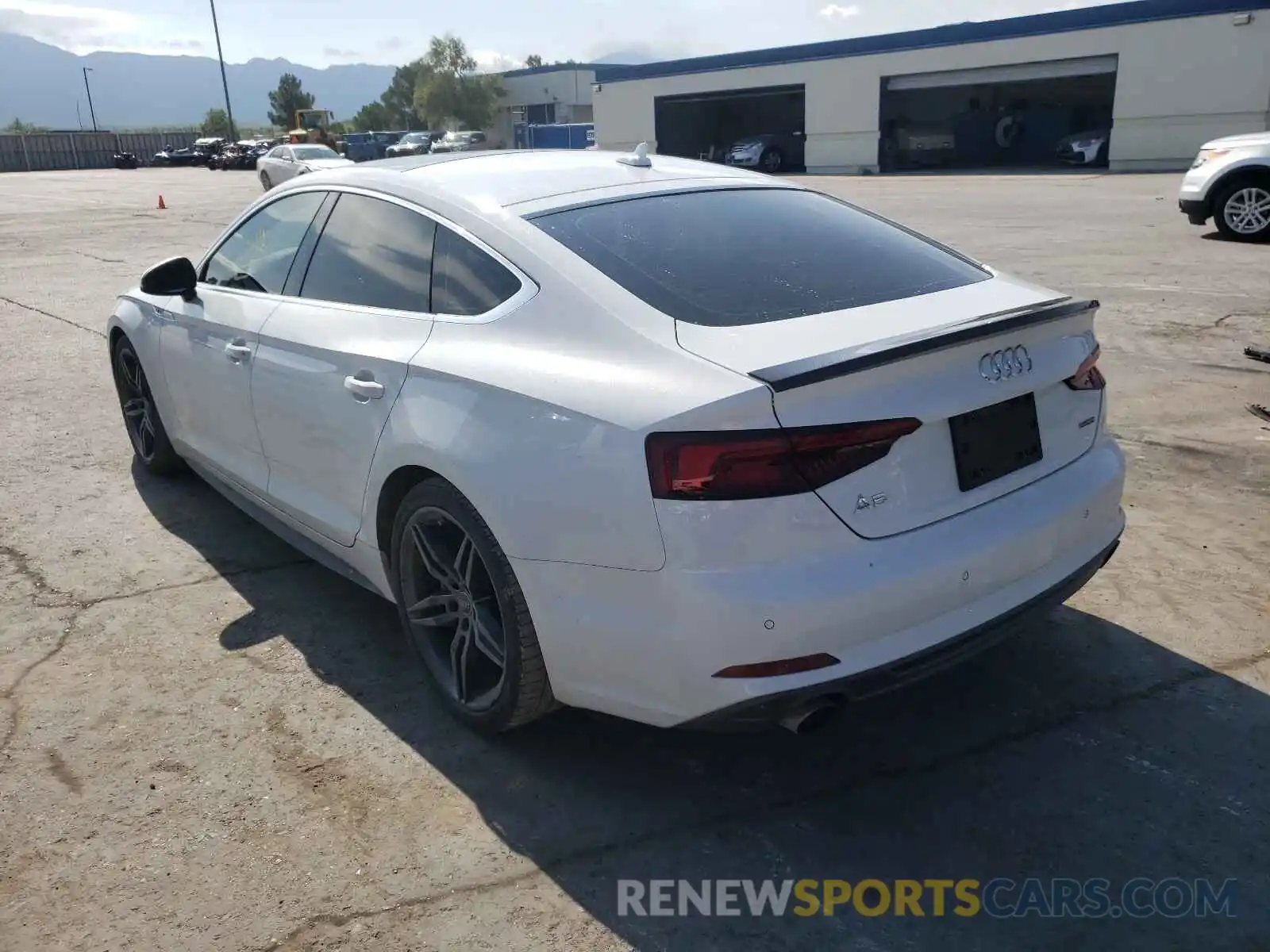 3 Photograph of a damaged car WAUENCF5XKA066027 AUDI A5 2019