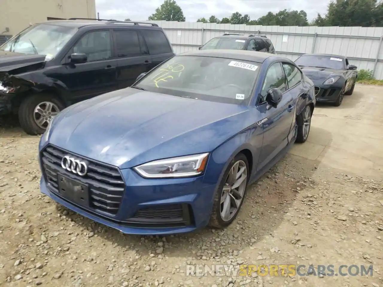 2 Photograph of a damaged car WAUENCF5XKA071986 AUDI A5 2019