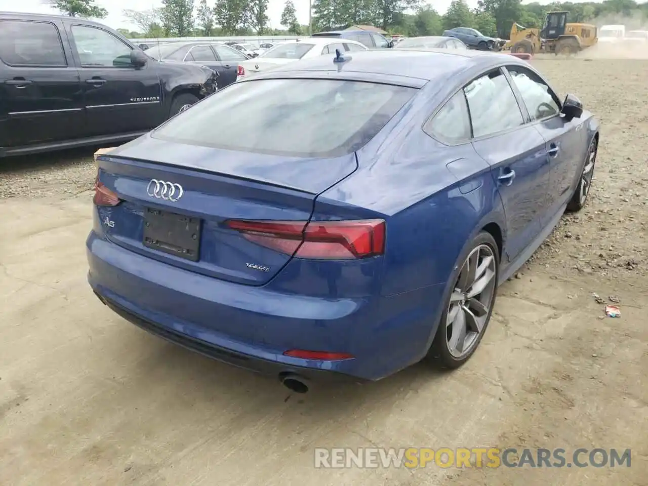 4 Photograph of a damaged car WAUENCF5XKA071986 AUDI A5 2019