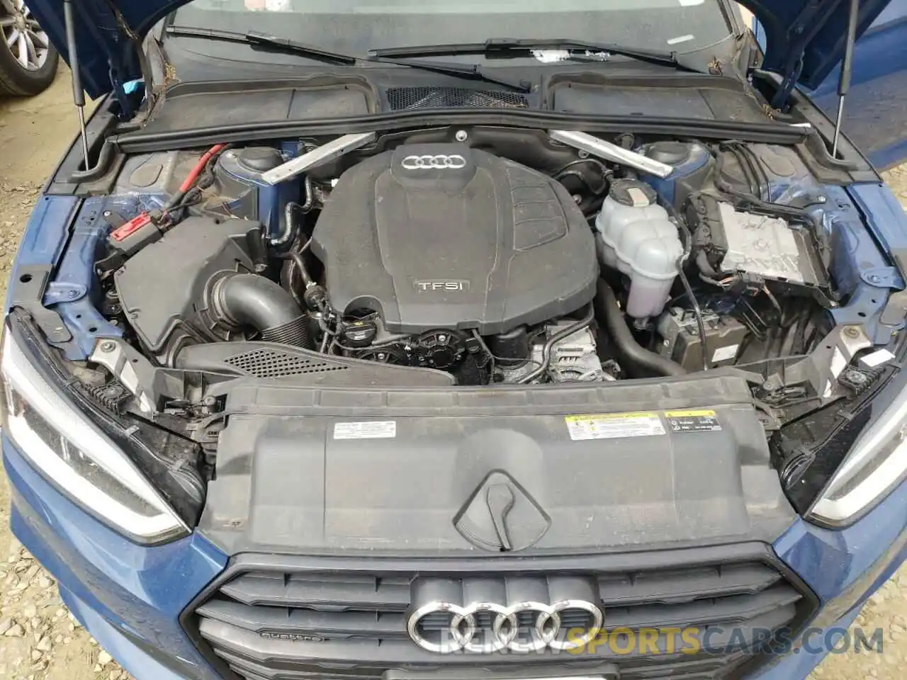 7 Photograph of a damaged car WAUENCF5XKA071986 AUDI A5 2019