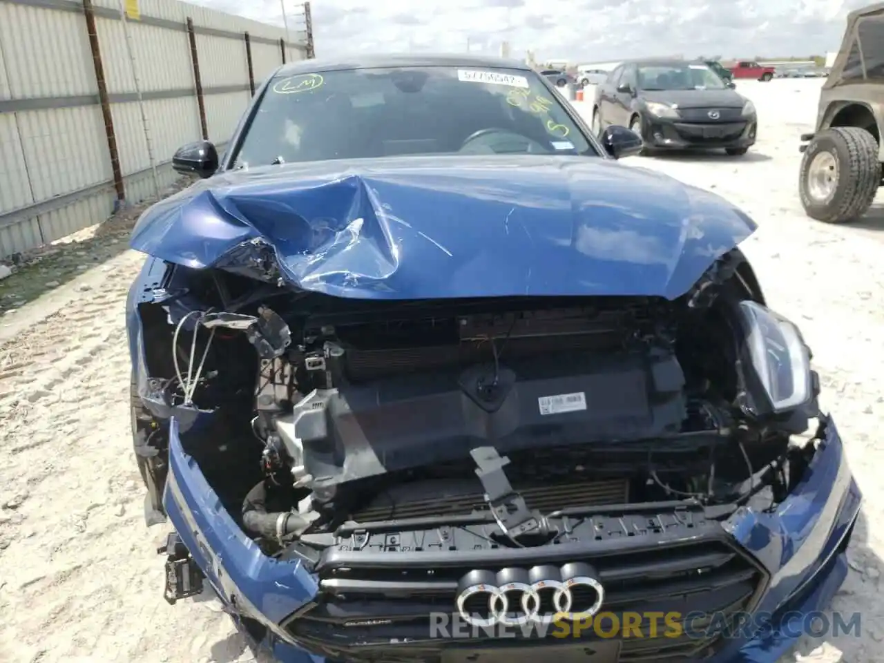 9 Photograph of a damaged car WAUFNCF53KA032919 AUDI A5 2019