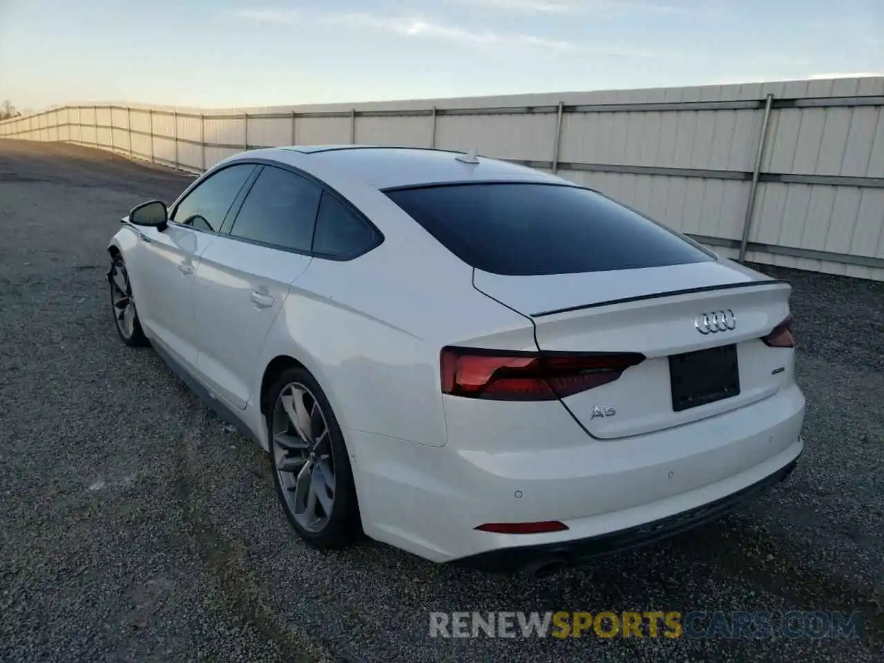 3 Photograph of a damaged car WAUFNCF54KA078520 AUDI A5 2019