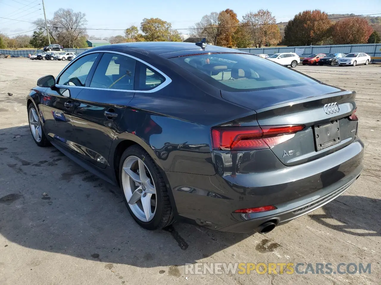 3 Photograph of a damaged car WAUFNCF55KA070281 AUDI A5 2019