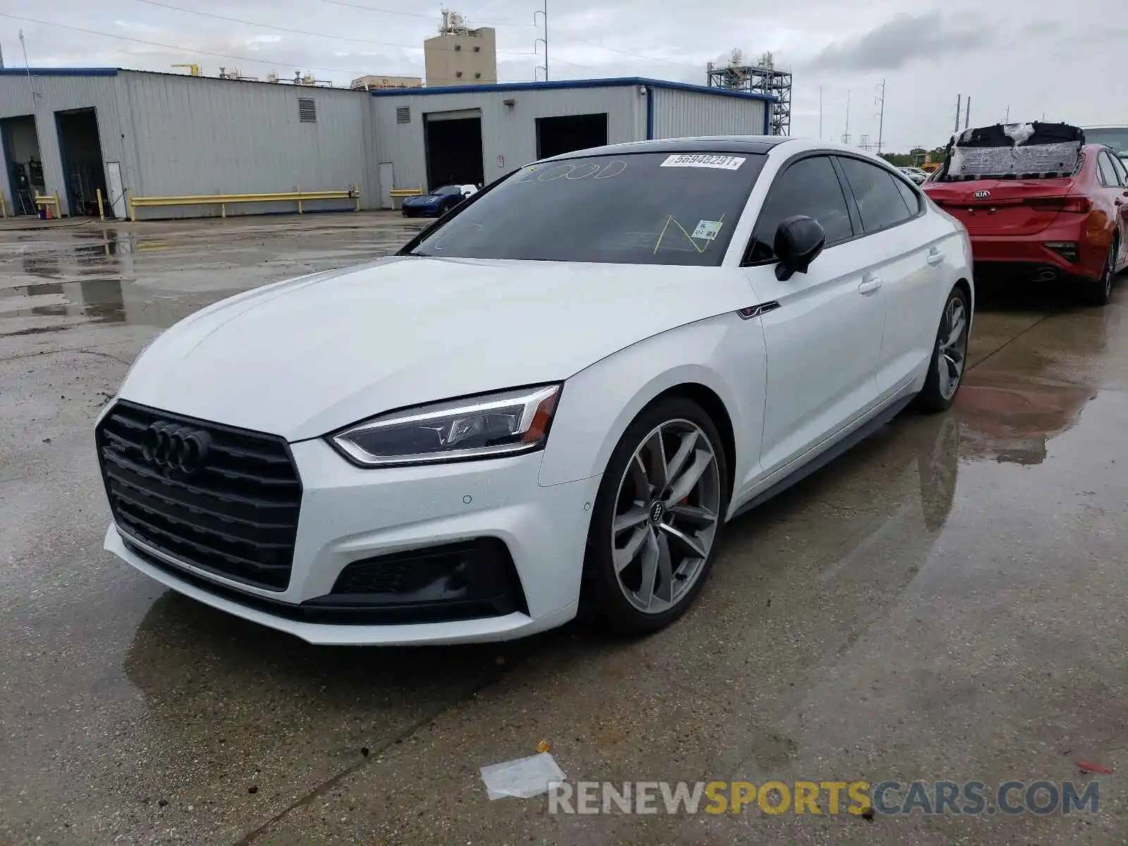 2 Photograph of a damaged car WAUFNCF55KA073228 AUDI A5 2019