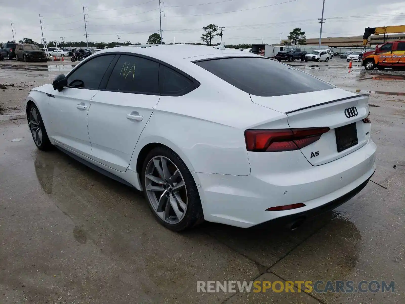 3 Photograph of a damaged car WAUFNCF55KA073228 AUDI A5 2019