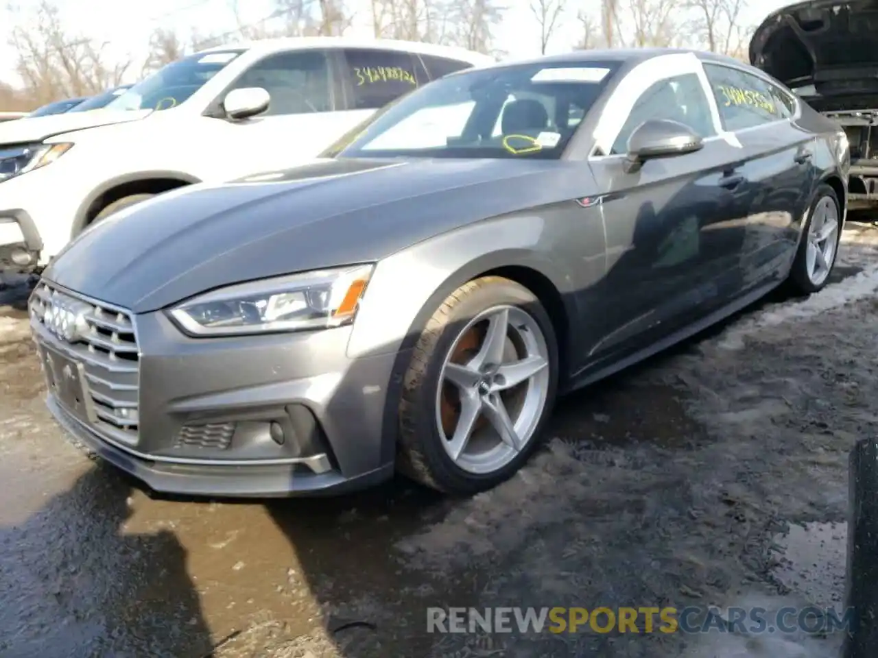 2 Photograph of a damaged car WAUFNCF56KA067065 AUDI A5 2019