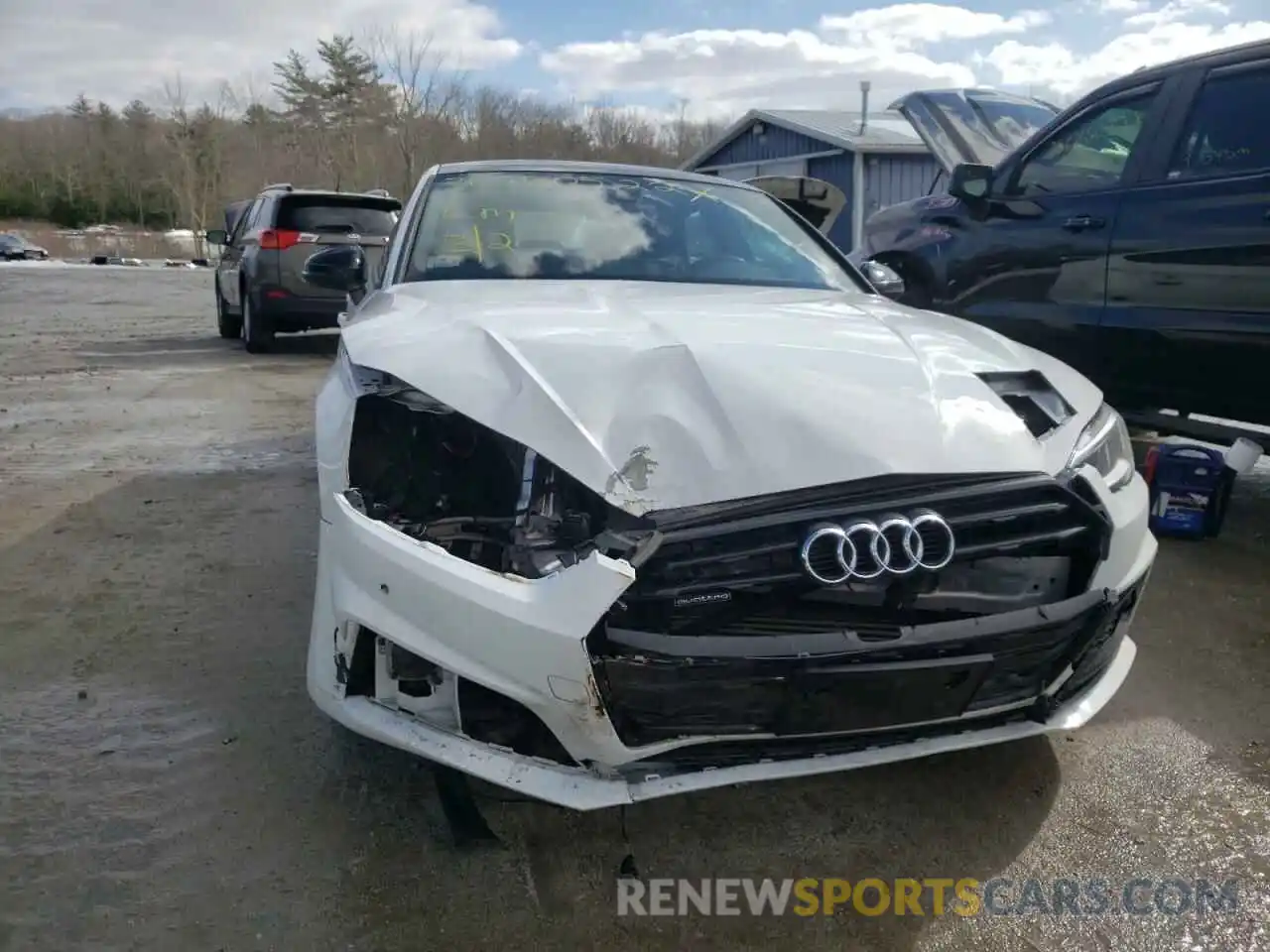 9 Photograph of a damaged car WAUFNCF58KA034889 AUDI A5 2019