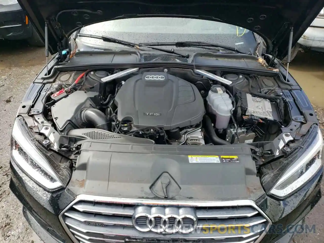 7 Photograph of a damaged car WAUFNCF58KA070291 AUDI A5 2019