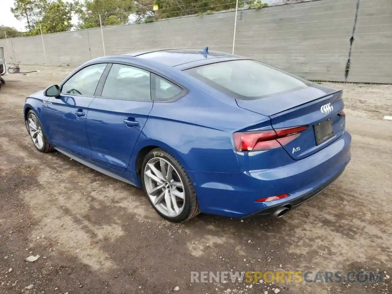 3 Photograph of a damaged car WAUFNDF55KA046360 AUDI A5 2019