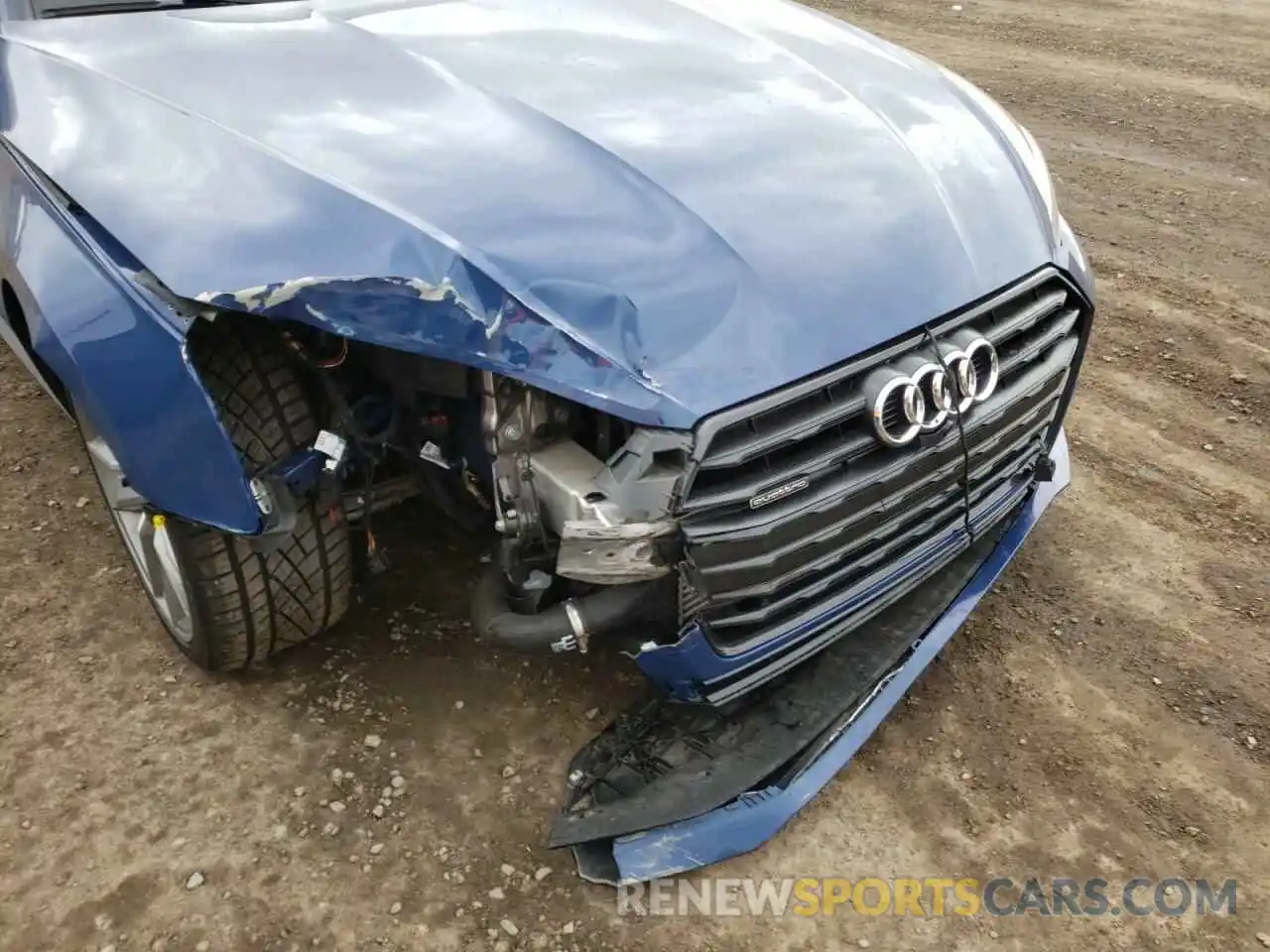 9 Photograph of a damaged car WAUFNDF55KA046360 AUDI A5 2019