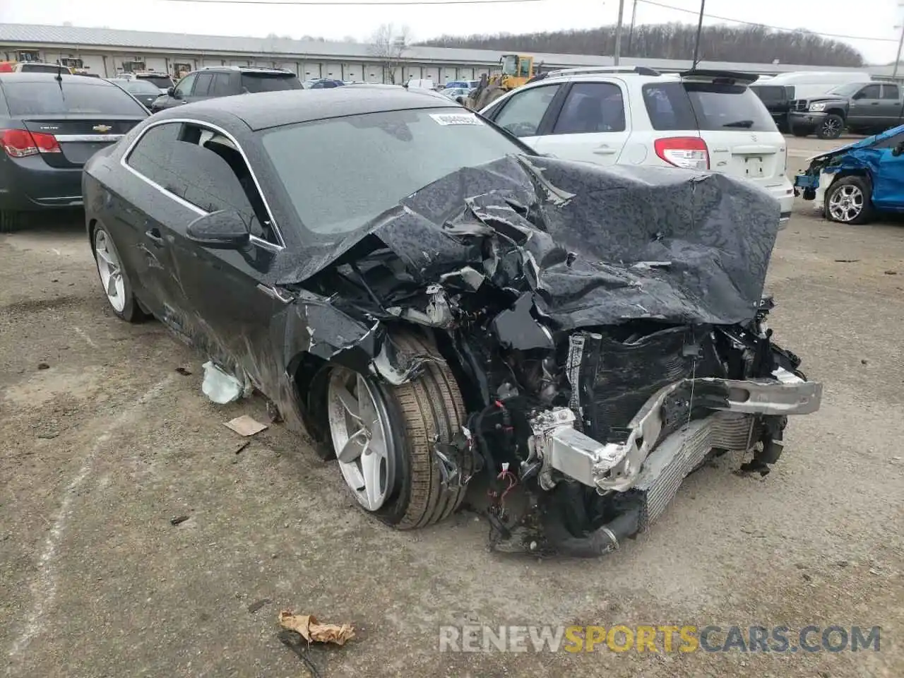 1 Photograph of a damaged car WAUSNAF50KA063967 AUDI A5 2019