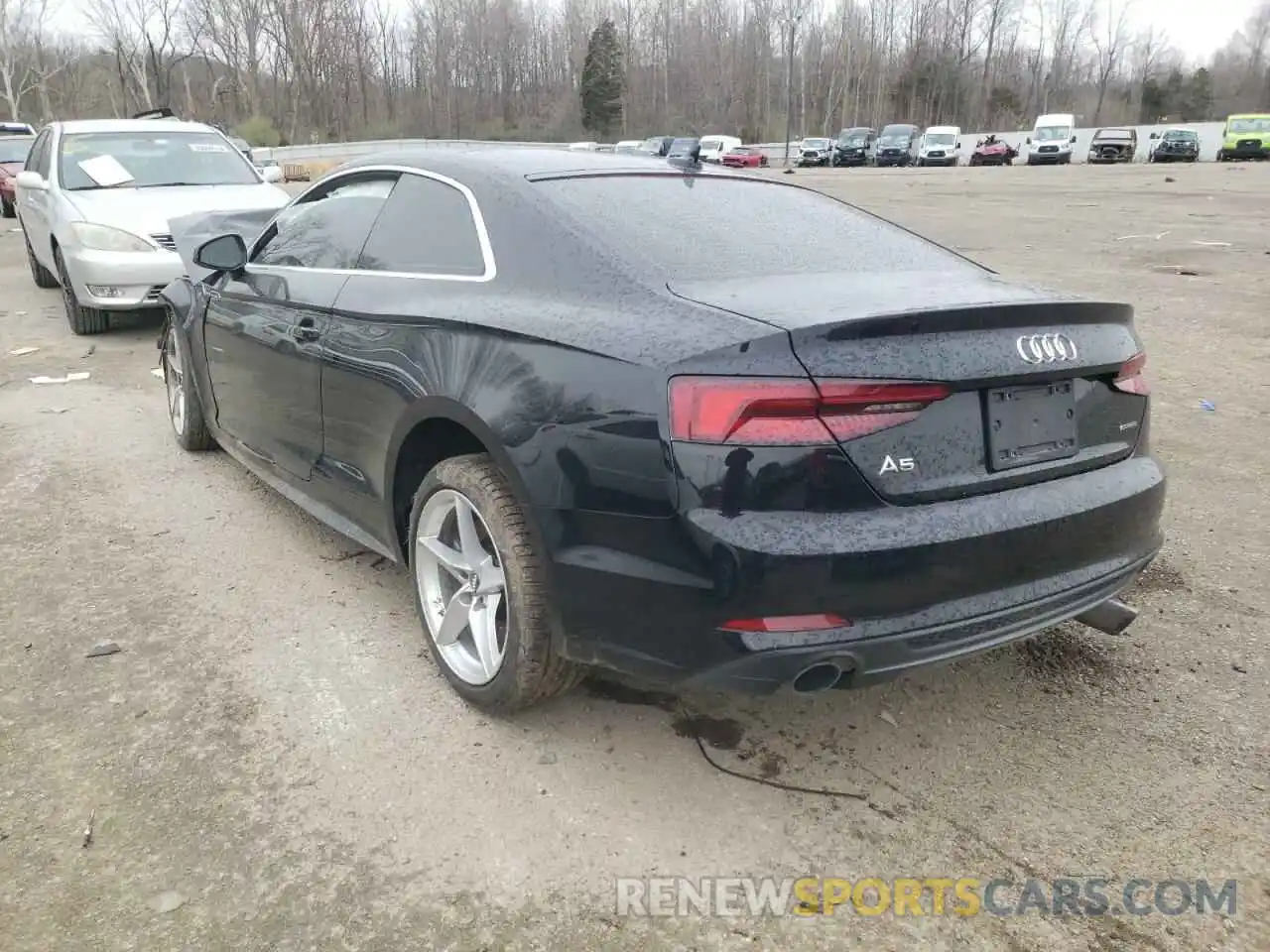 3 Фотография поврежденного автомобиля WAUSNAF50KA063967 AUDI A5 2019