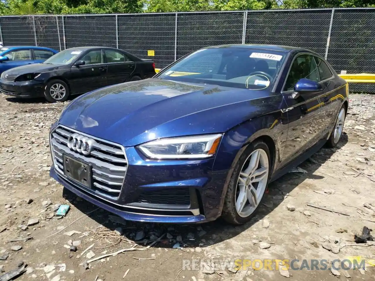 2 Photograph of a damaged car WAUSNAF52KA016732 AUDI A5 2019