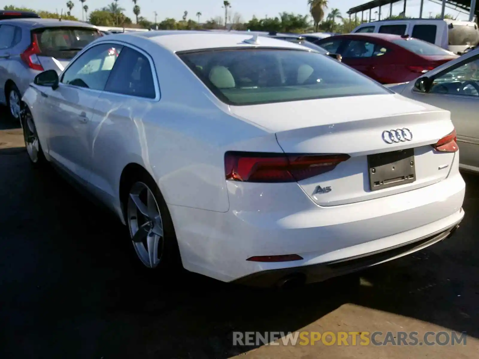 3 Photograph of a damaged car WAUSNAF53KA031806 AUDI A5 2019