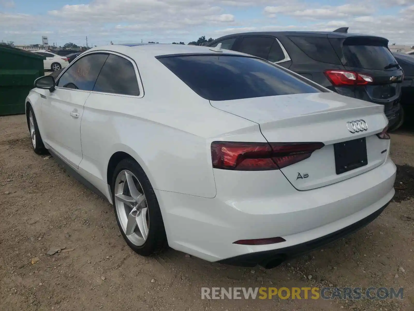 3 Фотография поврежденного автомобиля WAUSNAF54KA061946 AUDI A5 2019