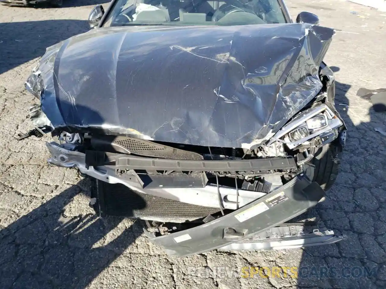 11 Фотография поврежденного автомобиля WAUSNAF55KA033282 AUDI A5 2019