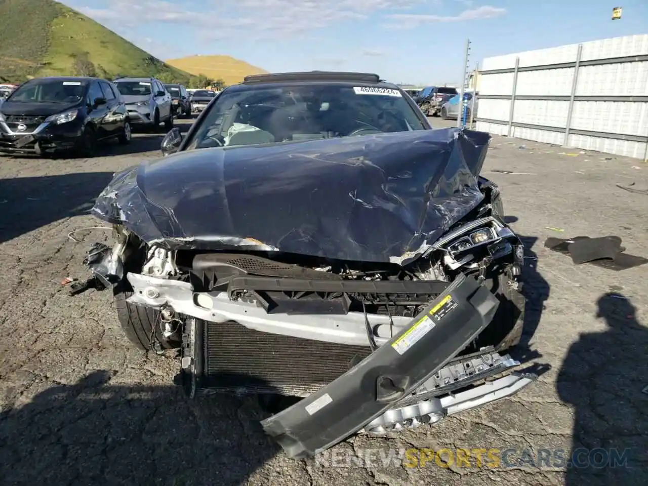 5 Фотография поврежденного автомобиля WAUSNAF55KA033282 AUDI A5 2019