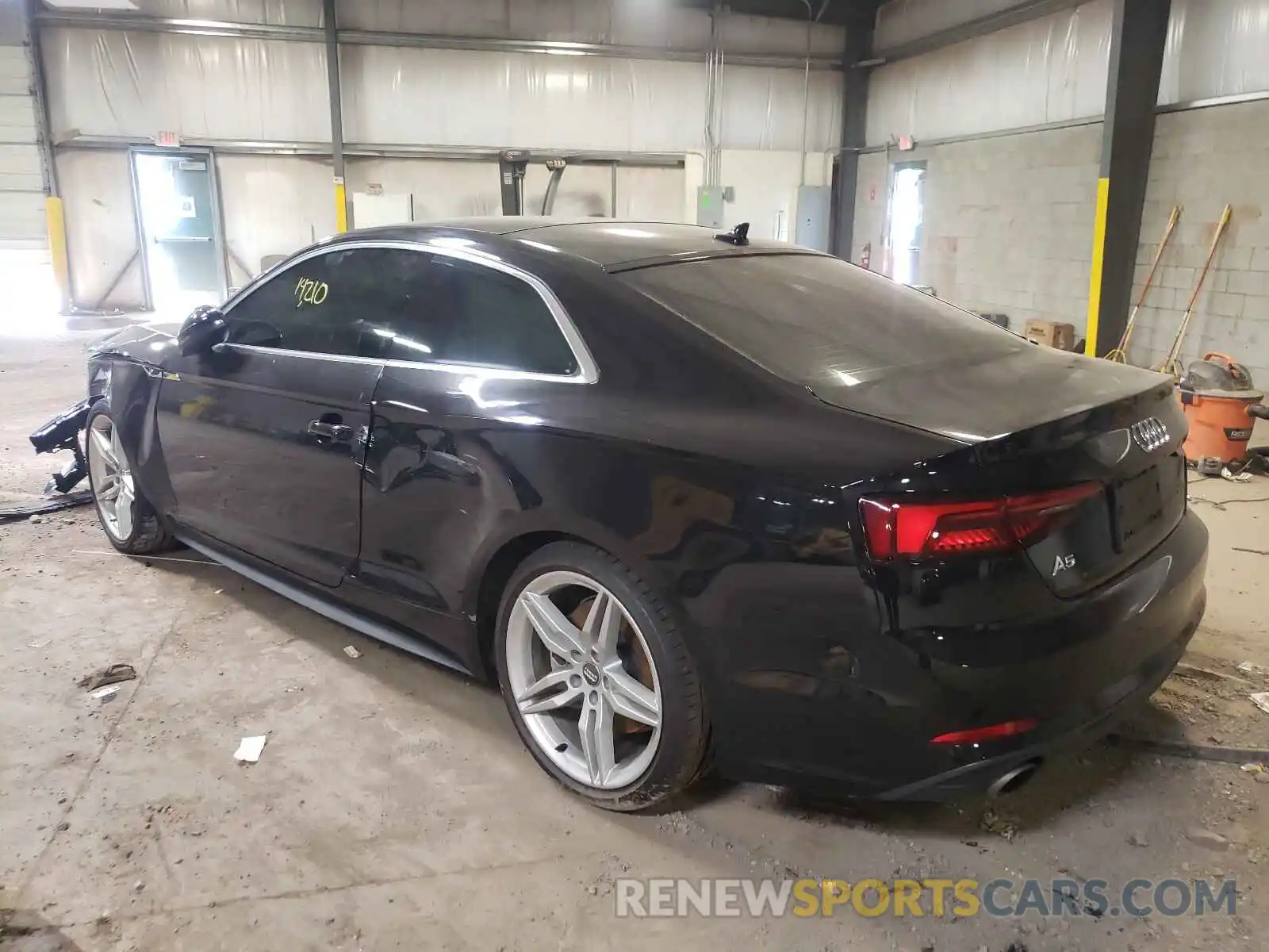 3 Photograph of a damaged car WAUSNAF55KA053886 AUDI A5 2019