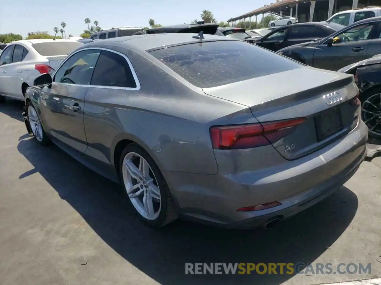 3 Photograph of a damaged car WAUSNAF56KA053850 AUDI A5 2019