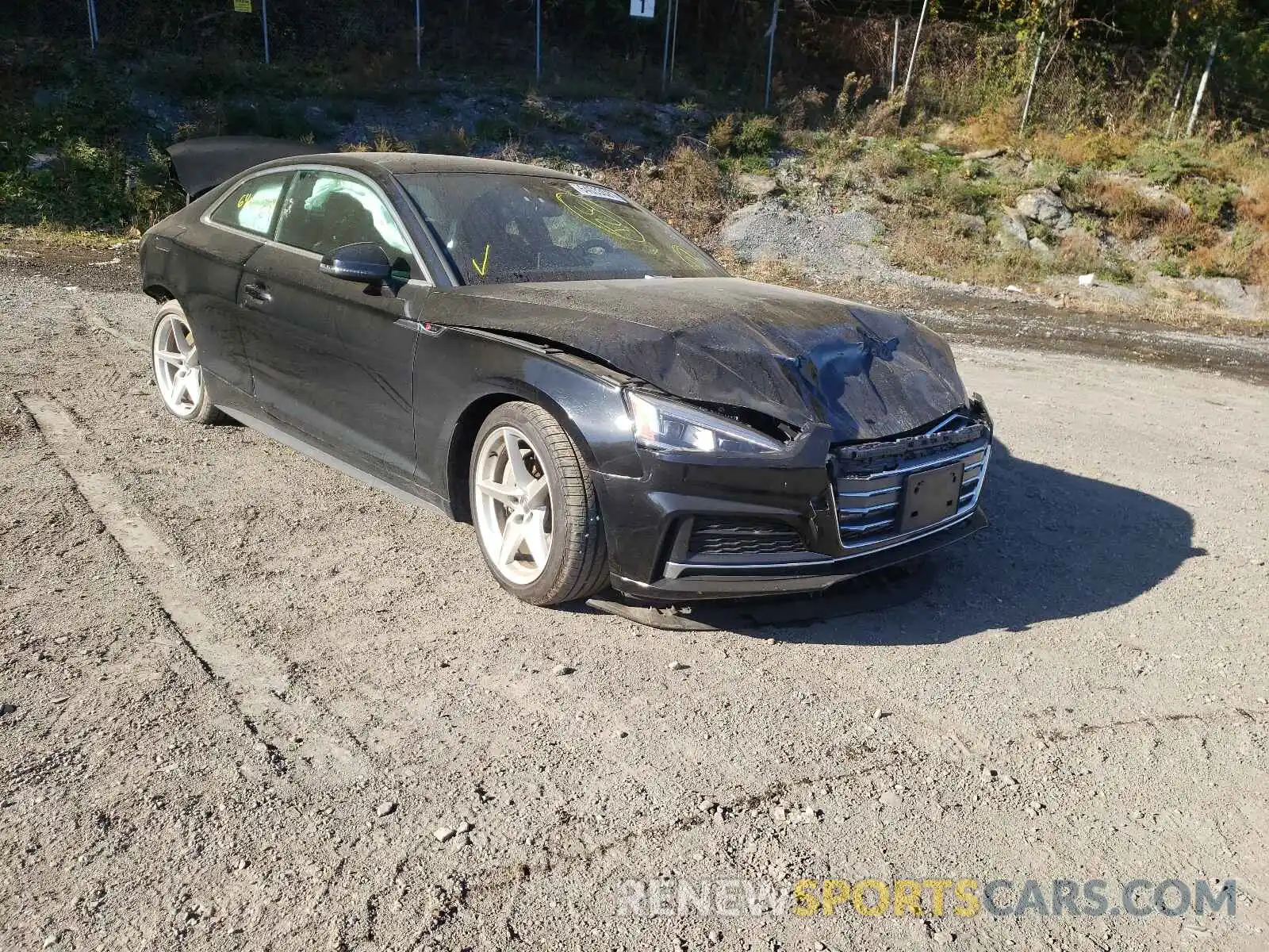 1 Photograph of a damaged car WAUSNAF56KA059468 AUDI A5 2019