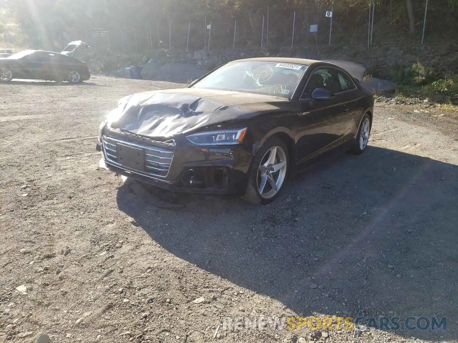 2 Photograph of a damaged car WAUSNAF56KA059468 AUDI A5 2019